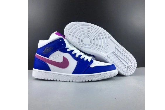 1 MID HYPER HYPER VIOLET-WHITE 554724-451 554724-451 AIR JORDAN ROYAL 0218